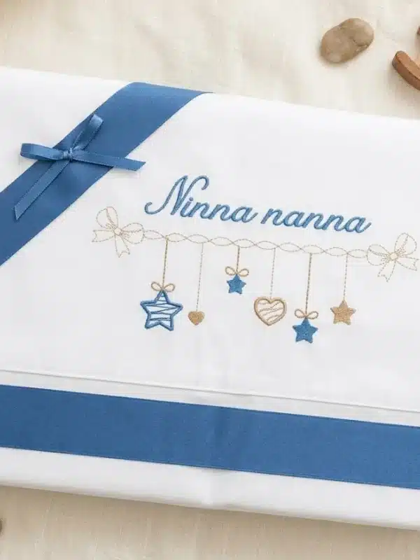 completo lenzuola culla ninna nanna