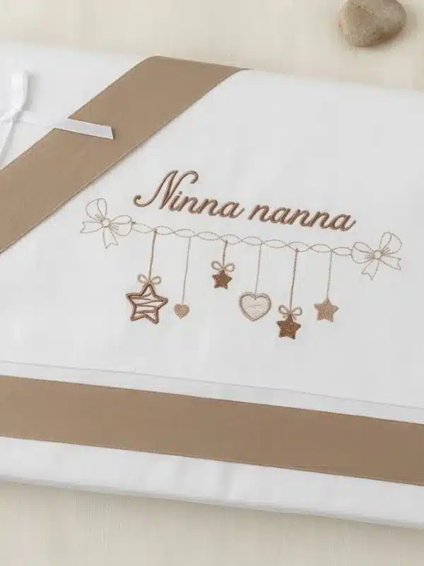 completo lenzuola lettino ninna nanna