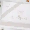 completo lenzuola lettino orsetto cuori