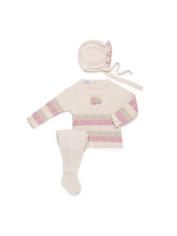 completo 3 pezzi maglia quadri