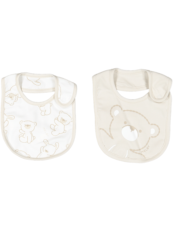 confezione bipack bavaglino unisex melby