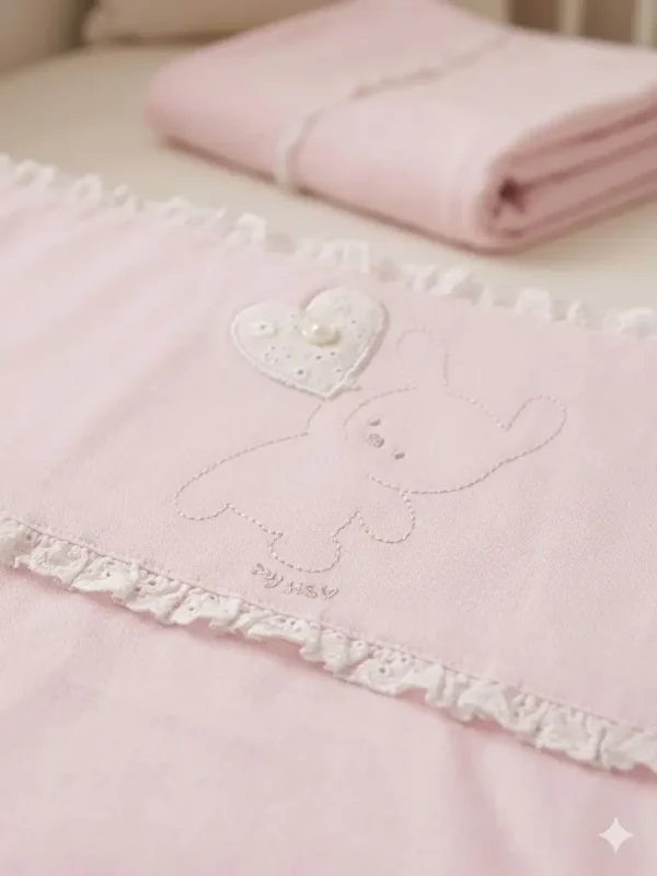 coperta piquet neonata melby