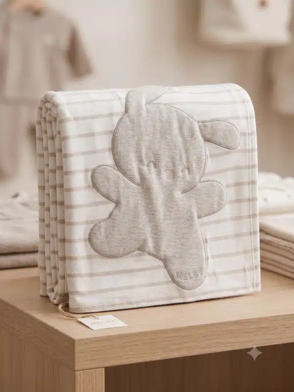 copertina neonato cotone melby