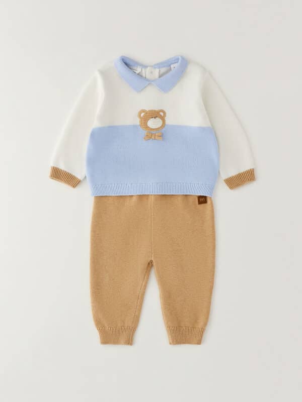 completo maglia orsetto neonato