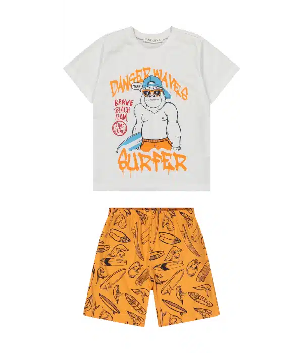 pigiama corto bambino cotone melby