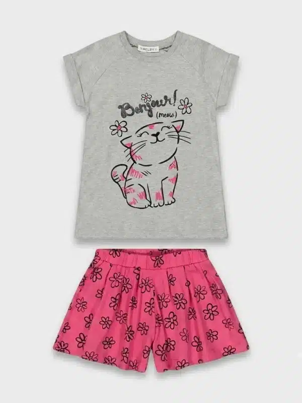 pigiama corto bambina cotone melby