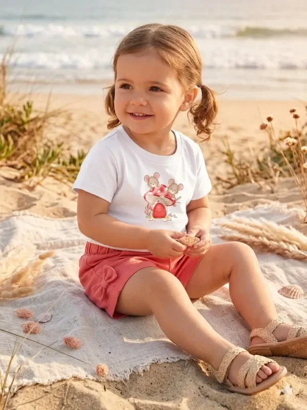 completino short funghetto neonata