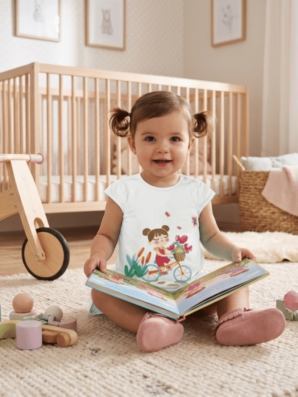 Vestito jersey neonata bambolina