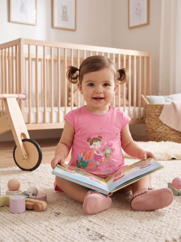 Vestito jersey neonata bambolina