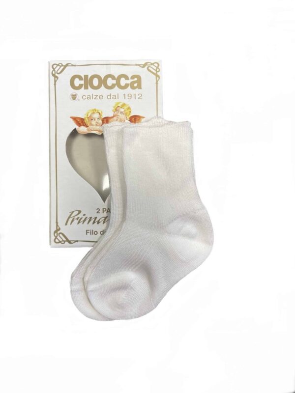 prima calza neonato cotone