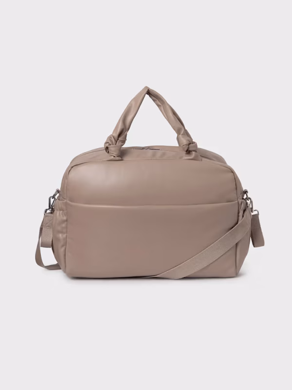 borsa maternità trapuntata crema mayoral