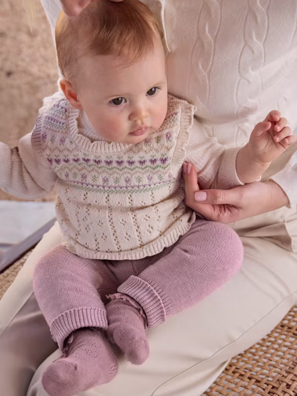Completo neonata con gilet