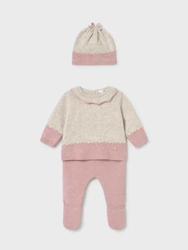 Completo 3 pezzi neonato