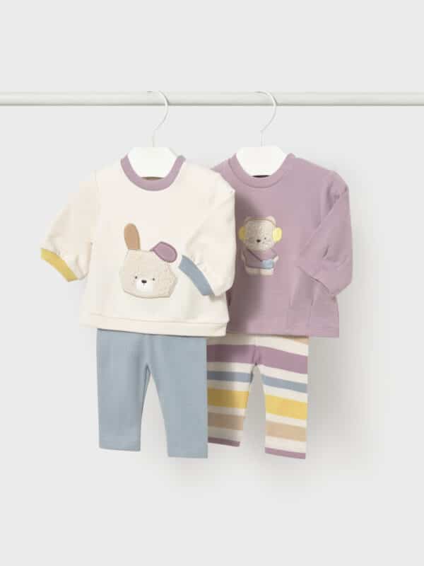 completo 2 pezzi neonata mayoral