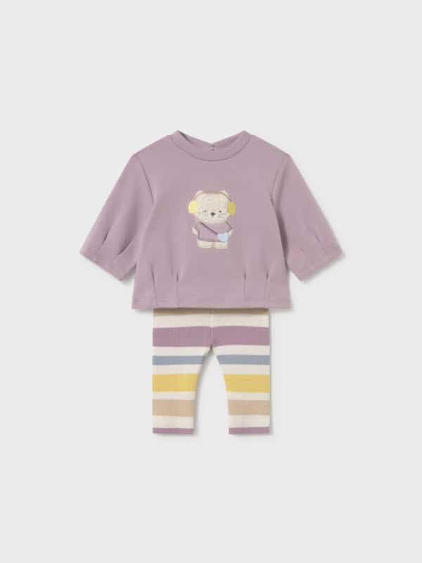 completo 2 pezzi neonata mayoral