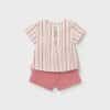 completo camicia righe neonato
