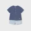 completo polo pantaloncino neonato