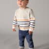 maglione righe neonato