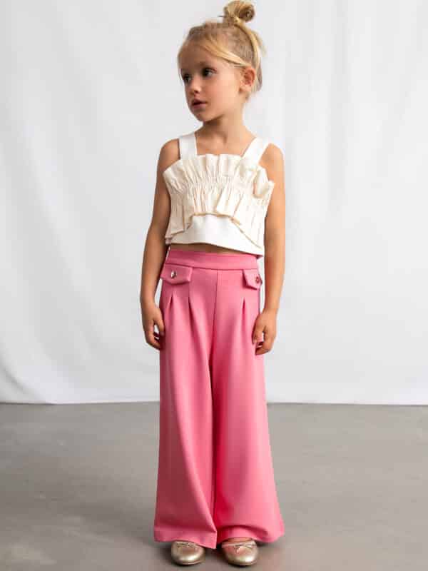 pantalone punto roma bambina