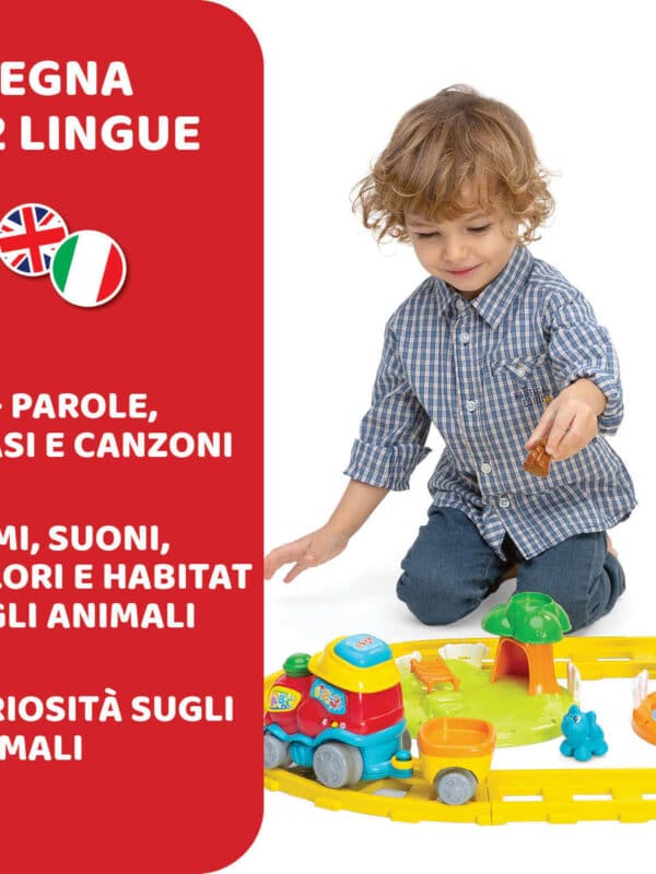 trenino avventura chicco bilingue